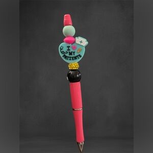 Medical, Nurse, Dental, Scrubs Beaded and Embellished Pens